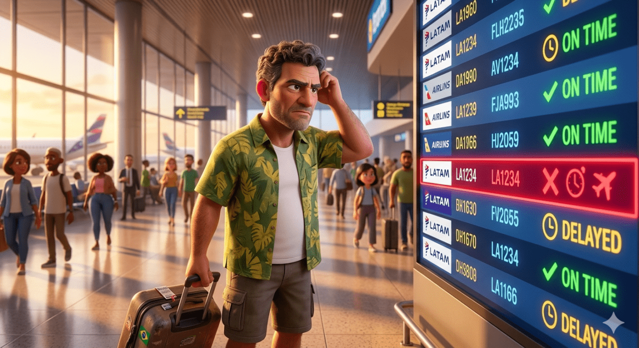 voo cancelado LATAM